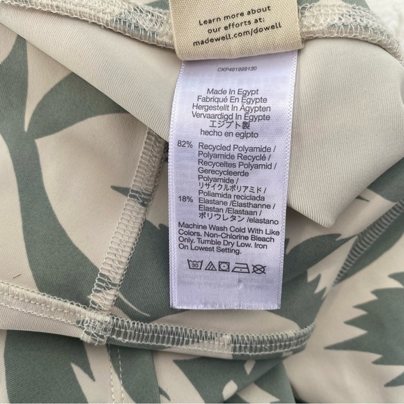 Madewell High Rise 7" Pocket Biker Shorts Tropicale Floral NF336 - Picture 3 of 6